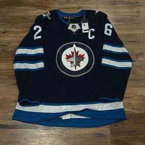Adidas Winnipeg Jets Blake Wheeler Jersey Size 54 / XL Brand New With Tags
